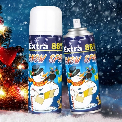 Espray de neve para festas de atacado Espray de neve artificial pode OEM aceito para diversão Decoração de casamento de aniversário