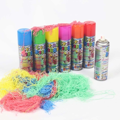 2024 Hot Sell Silly String Spray Party String Spray para festa de casamento