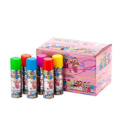 2024 Hot Sell Silly String Spray Party String Spray para festa de casamento