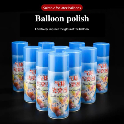 450 ml Spray de polonês de balão para decoração Acessórios de brilho de balão de látex para decorações de festas de casamento