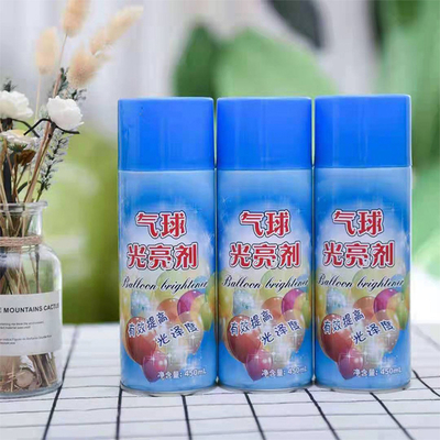 450 ml Spray de polonês de balão para decoração Acessórios de brilho de balão de látex para decorações de festas de casamento